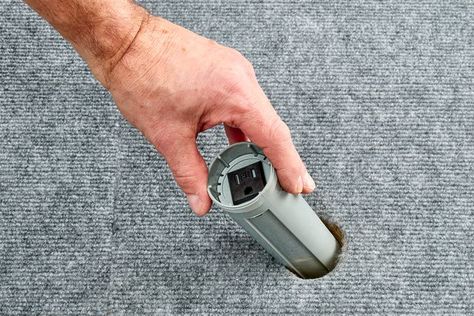 How to Install a Poke-Through Electrical Floor Outlet Floor Electrical Outlets, Floor Outlets, Floor Outlet, Electrical Cord, Cement Floor, House Diy, Electrical Outlets, Home Repair, Light Switch