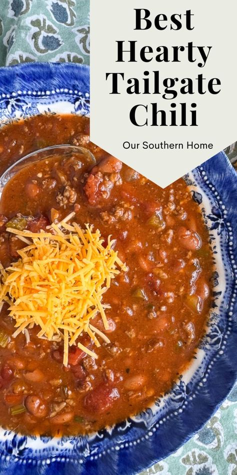 The Best Hearty Tailgate Chili Recipe Tailgate Chili Recipe, Boilermaker Tailgate Chili, Tailgate Chili, Meat Sauce Recipes, Hearty Chili, Chili Recipe Crockpot, Hot Pepper Sauce, Tailgate Food, Soup And Stew