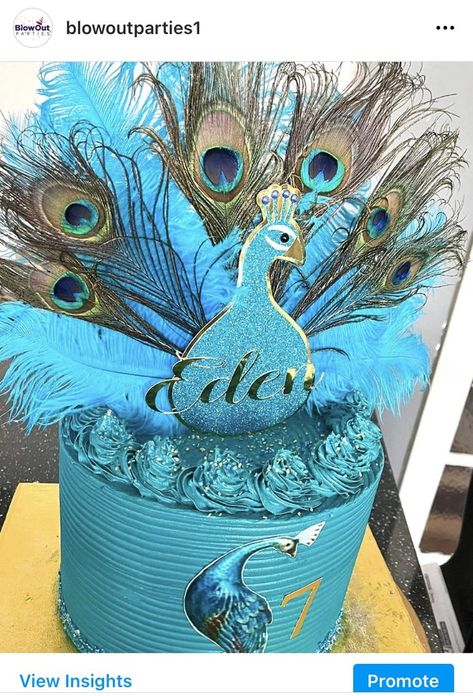 Wow all your guests with this stunning blue peacock topper! Peacock Cake Topper, Peacock Cake, 3d Cake Toppers, 3d Cake, Blue Peacock, Peacock Blue, Peacocks, Cake Topper, Diaper Cake