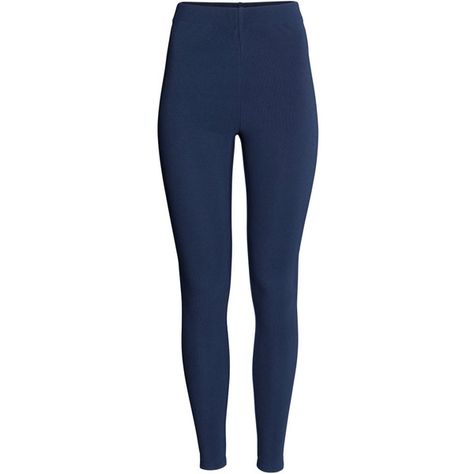 H&M Leggings High waist ($7.29) ❤ liked on Polyvore featuring pants, leggings, dark blue, blue leggings, high rise pants, blue jersey, blue pants and elastic waist pants Dark Blue Leggings, H&m Leggings, Blue Jersey, Legging Pants, Ribbed Leggings, Pants Blue, Blue Leggings, High Rise Pants, Elastic Waist Pants