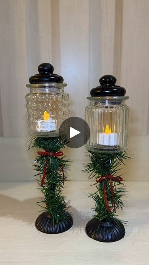 Diy Lamp Post Christmas, Christmas Latern, Christmas Lamp Post, Dollar Tree Diys, Tree Lanterns, Outdoor Lamp Posts, Christmas Lamp, Dollar Tree Christmas, Street Lamp