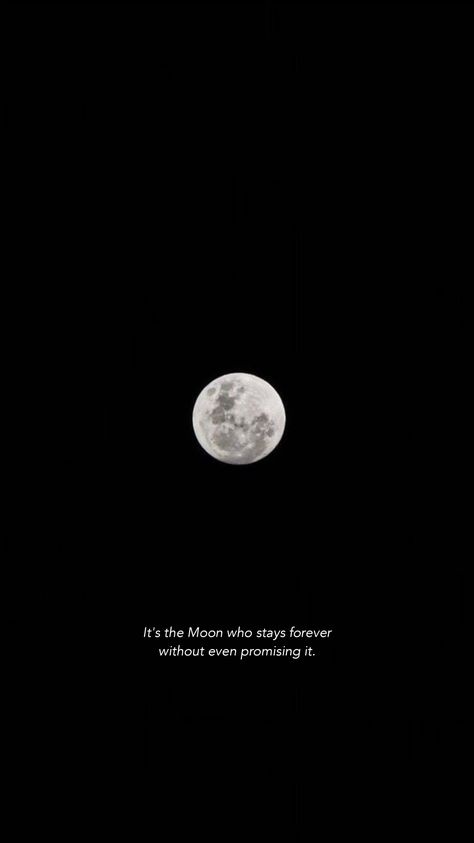 Poetry On Moon In English, Moon Quotes Aesthetic, Wallpaper Quotes Islam, Moon Love Quotes, Moon Text, Moon And Star Quotes, Iphone Wallpaper Quotes, Funny Lockscreen, Imagination Quotes