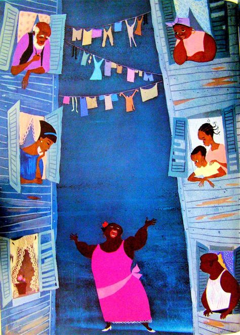 Aurelius Battaglia, Blk Art, Light Spring Colors, American Songs, Mid Century Illustration, Children Book Illustration, Open Board, Children's Book Illustrations, Children's Picture Books