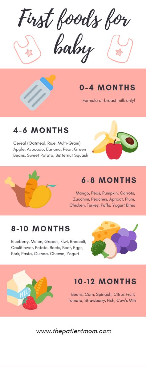 First foods for baby  #babyfood #baby #infant #solids #puree First Foods For Baby, Baby Solids, Foods For Baby, Baby Food Chart, First Foods, Baby Recipes, Baby Routine, Baby Information, Healthy Baby Food