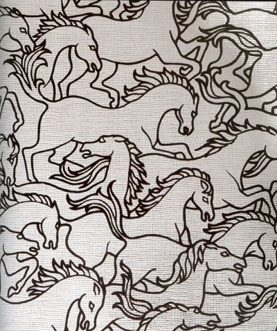 Love Florence Broadhurst Horses Wallpaper, Florence Broadhurst, Horse Fabric, Horse Motif, Year Of The Horse, Horse Wallpaper, Metallic Wallpaper, How To Make Curtains, Black Horse