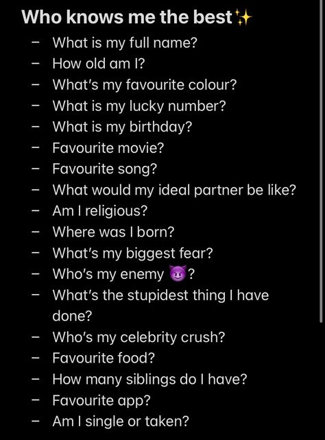 Who Knows Me Better Questions For Family, Who’s More Likely To, Games For Besties, Who Knows Me Best Questions Game, Do You Know Me Questions, Whos Most Likely To Questions Game, Who Is The Most Likely To Questions, Best Friend Questions Games, Who Knows Me Best Questions Birthday