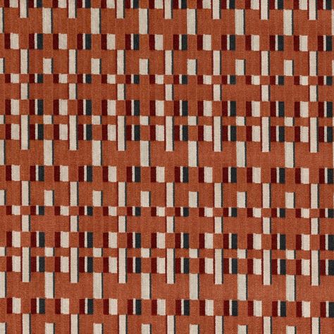 Metropolitan Burnt Orange | Underground Vol.II | Geometric Velvet | Kirkby Design Orange Fabric Pattern, Burnt Orange Carpet, Orange Fabric Texture, Diriyah Gate, Fabric Pattern Texture, Kirkby Design, Interior Prints, Burnt Orange Fabric, Orange Office