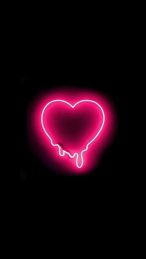 Pink Neon Wallpaper, Icona Ios, Neon Light Wallpaper, Boat Wallpaper, Pink Tumblr Aesthetic, Heart Iphone Wallpaper, Wallpaper Iphone Neon, Iphone Black, Video Pink