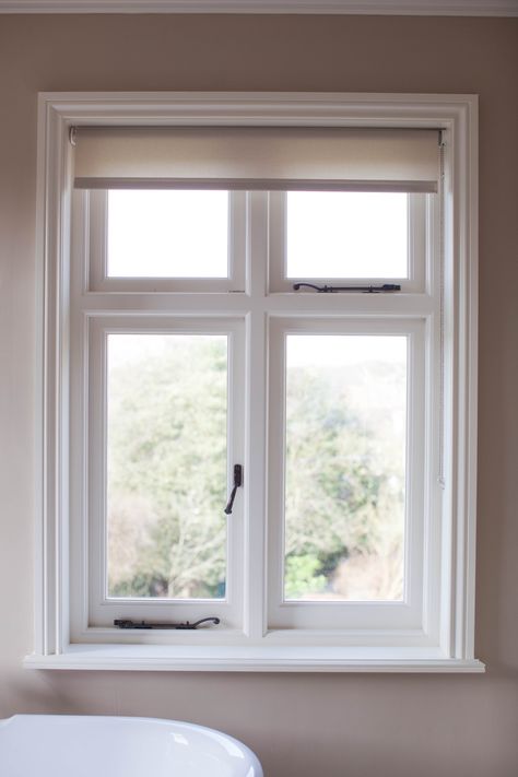 Architrave Window Frame, Architrave Around Window, Window Architrave Interior, Window Borders Frames Interior, Window Surrounds Interior, Frame Around Window, Window Architrave, White Window Frames, Craftsman Style Bathroom