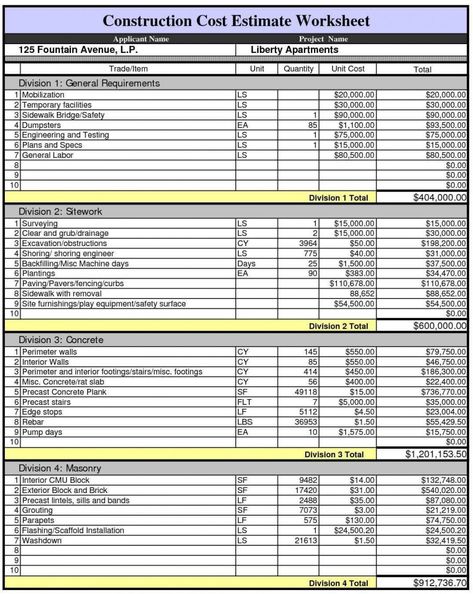 Image of printable building estimate template in 2020 construction estimating residential construction estimate template pdf. Construction Estimating Software, Building A House Cost, Home Construction Cost, Cost Sheet, Construction Bids, Estimate Template, Excel Budget Template, Construction Loans, Kayak Storage