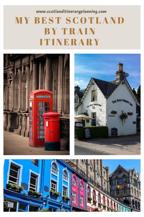 Scotland By Train Itinerary, Scotland In September, Scotland By Train, Anniversary Trip Ideas, Scotland Itinerary, Best Of Scotland, Europe Train Travel, Where Are We Going, Europe Train