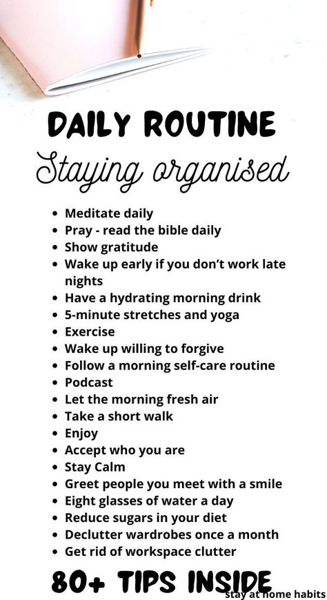 How to stay organised. Motivation and productivity tips. How To Stay Clean, How To Become Productive, How To Stay Productive, Productive Activities, Ways To Stay Organized, Morning Hacks, How To Stay Organized, Sunday Routine, Independent Woman