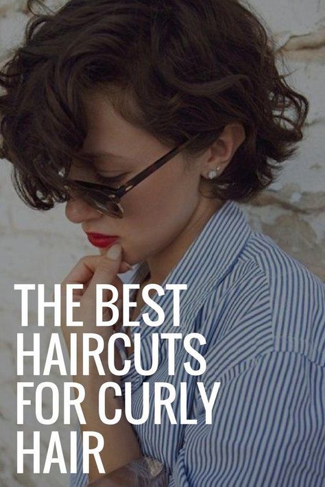 14 Haircuts for Curly Haired Beauties: Who runs the world? Curls. #haircutsforlongcurly Haircut Ideas For Short Hair Curly, Short Haircuts For Thick Wavy Hair Naturally Curly, Best Short Curly Haircuts, Low Maintenance Haircut For Curly Hair, Natural Curly Haircuts Medium, Haircuts For Short Curly Hair For Women, Layers For Curly Hair Medium, Curly Hairstyles For Fine Hair, Short Hairstyle Women Thick Curly Hair