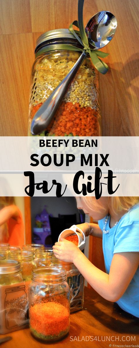 Dry Soup Mix Recipes, Soup Mix In A Jar, Pantry Mixes, Jar Food Gifts, Jar Soup, Mason Jar Gifts Recipes, Mason Jar Soup, Mason Jar Mixes, Jar Mixes