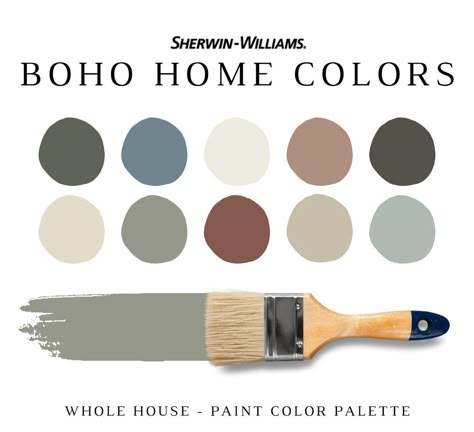 Boho paint colors