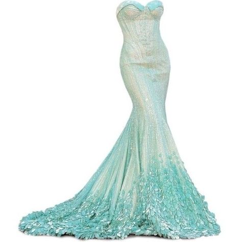 63 Ideas For Your "Little Mermaid" Wedding via @Ariana Shives Little Mermaid Wedding, Wedding Theme Inspiration, Fashion Fantasy, Elsa Dress, Beauty Dress, Mermaid Dress, Gorgeous Gowns, Inspired Dress, Beautiful Gowns