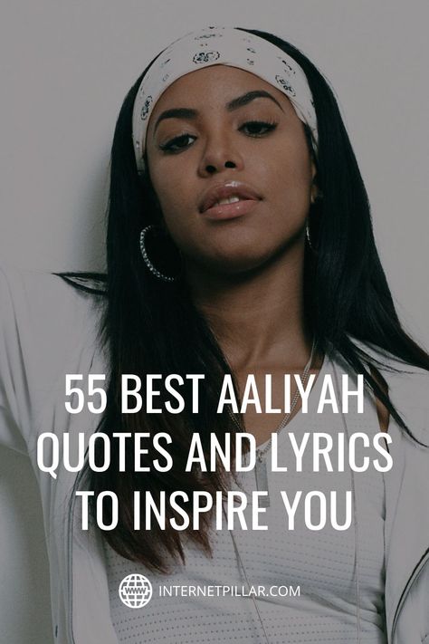 Rnb Quotes, Song Quotes Lyrics Inspirational, Female Rap Lyrics, Celebrity Quotes Aesthetic, R&b Quotes Lyrics, Aaliyah Resolution, Aaliyah Lyrics, Aaliyah We Need A Resolution Makeup, Song Lyric Captions