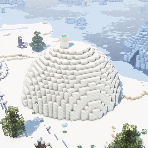 Dome In Minecraft, Minecraft Glass Dome, Minecraft Library Ideas, Minecraft Dome, Minecraft Library, Minecraft Things, Bangunan Minecraft, Minecraft Modern, Minecraft Inspiration