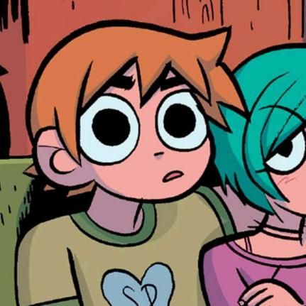 Scott Pilgrim Matching, Bryan Lee O Malley, Scott Pilgrim Comic, Ramona Flowers, Scott Pilgrim Vs. The World, Vs The World, Play Guitar, Scott Pilgrim, Making Music