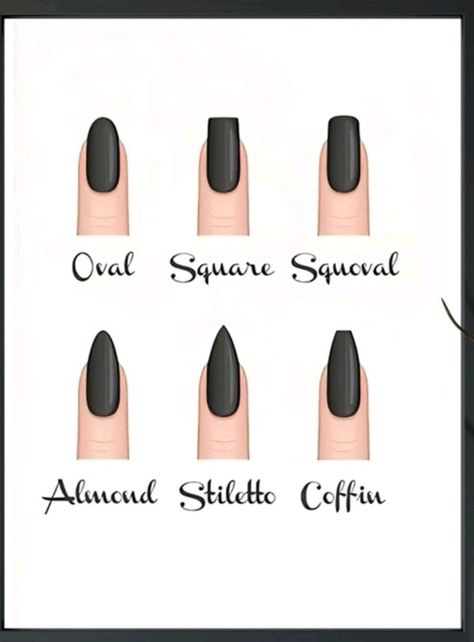 Nail Shapes Squoval, Home Nail Salon, Squoval Nails, Instagram Nails, Beauty Logo, Stylish Nails, Nail Art, Nails, Makeup