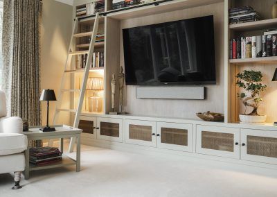 Built In Media Console, Media Console Living Room, Console Living Room, Living Room Redesign, Media Cabinets, Tv Cabinet Design, Joinery Design, Cabinetry Design, Media Cabinet