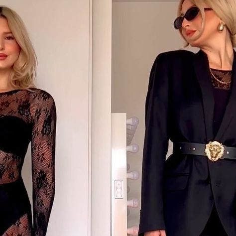 Sarah Zerafa on Instagram: "Wearing VS Styling 🤯✨ FULL LACE BODYSUIT 👀 (save this for inspo) 🖤 Which is your favourite look? 🤔 Option 1-2 or 3? 💭 I looove the last look 👏🏻👏🏻👏🏻 A full lace bodysuit can be a little tricky to style.. but when done right it can look INSANE 🤩 Tag a bestie who would love this video 👇🏻👭 #ootd #ootdfashion #ootdinspiration #ootdshare #ootdstyle #ootdfash #outfitoftheday #outfits #stylediary #reelsinstagram #ootdpost #outfitstyle #outfitideas #reels #styleinspiration #styleblogger #styleinspo #editorial #explorepage #explore #amazing #wow" Video Ootd, Lace Bodysuit Outfit, What Should I Wear Today, Bodysuit Outfit, Lace Pants, What Should I Wear, Body Suit Outfits, Lace Bodysuit, Ootd Fashion