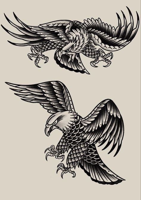 Tradition Eagle Tattoo, American Eagle Traditional Tattoo, Traditional American Eagle Tattoo, Eagle Tattoo Traditional Old School, Classic Eagle Tattoo, American Traditional Eagle Tattoo Design, Eagle Flash Tattoo, Chest Tattoo Eagle, Italian Traditional Tattoo