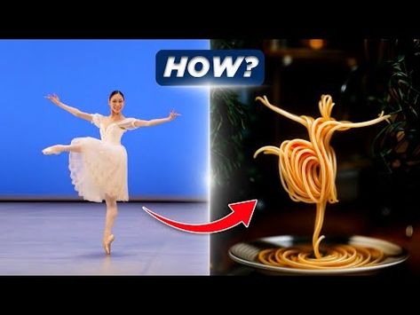 (6193) Transform Videos with AI: Dancing Noodles Step-by-Step Tutorial - YouTube Dancing Noodle, Real Video, Green Nature, Cinema 4d, Gymnastics, Noodles, Dancing, Step By Step, Spaghetti