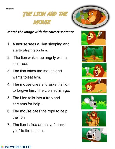 Story Sequencing Worksheets For Grade 2, The Lion And The Mouse Activities, Lion And The Mouse Story, The Lion And The Mouse Worksheet, The Lion And The Mouse, Lion And Mouse Story Pictures, The Lion And The Mouse Story Pictures, The Lion And The Mouse Story, Lion And The Mouse Story Images