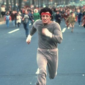 Rocky training. Movie Paintings, Jackie Stallone, Rocky Stallone, Sage Stallone, Rocky Sylvester Stallone, Rocky Balboa Poster, Rocky Quotes, Frank Stallone, Italian Movies