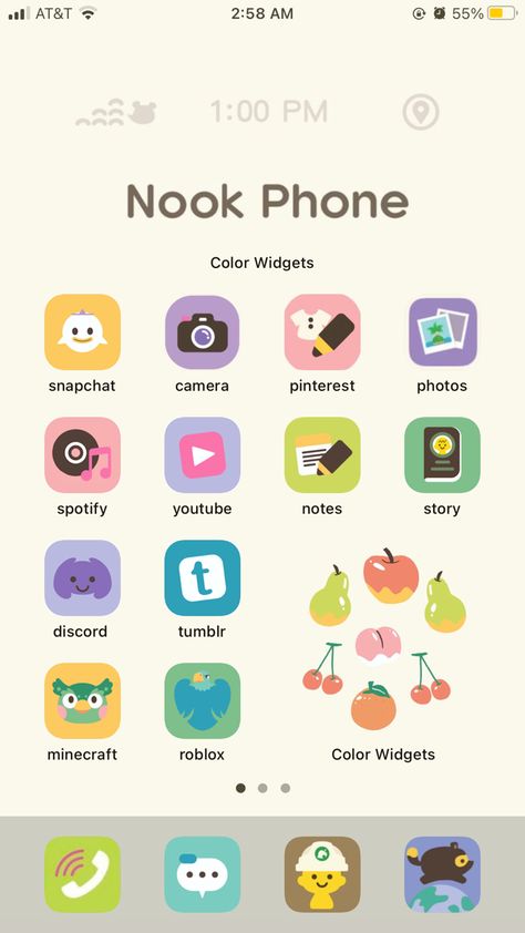 Nook Phone Custom Design, Acnh Ios Icons, Custom Phone Icons, Cute Phone App Icons, How To Make App Icons, Acnh Widget Icons, App Icon Ideas Inspiration, Acnh Phone Icons, How To Customize App Icons