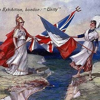 My thoughts are with my friends in France today. London Postcard, Rule Britannia, Shepherds Bush, White City, Postcard Collection, Wonderful Images, Picture Library, Great Britain, Art Reproductions