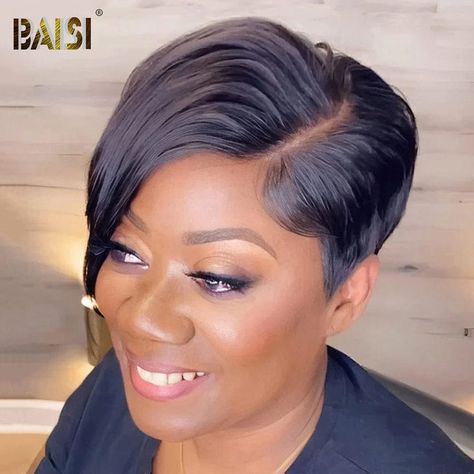 SEXY BOB – Page 2 – BAISI HAIR Black Women Short Hairstyles, Black Hair Short Cuts, Style Wig, Children Quotes, Short Sassy Hair, Sassy Hair, Short Black Hairstyles, Short Bob Wigs, Bob Hair