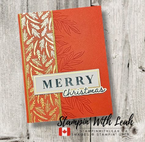 Christmas Wishes Kit by Stampin’ Up! | Stampin With Leah Stampin Up Kits, Stampin Up Christmas Cards, Instagram Christmas, Stampin Up Christmas, Stamping Ideas, Cards Christmas, Paper Pumpkin, Card Kit, My Parents