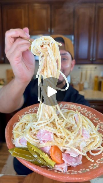 Spaghetti Mexicano, Kids Recipes Dinner, Summer Easy Recipes, Mexican Spaghetti, Kids Pasta, Spaghetti Dinner, Mexican Meals, Ham Recipe, Spaghetti Recipes