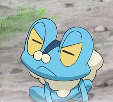 Pokemon Funny Faces, Froakie Art, Froakie Pokemon, Goofy Pokemon, Trainer Aesthetic, Ash Greninja, Pokemon Xyz, Solo Pfps, Water Type