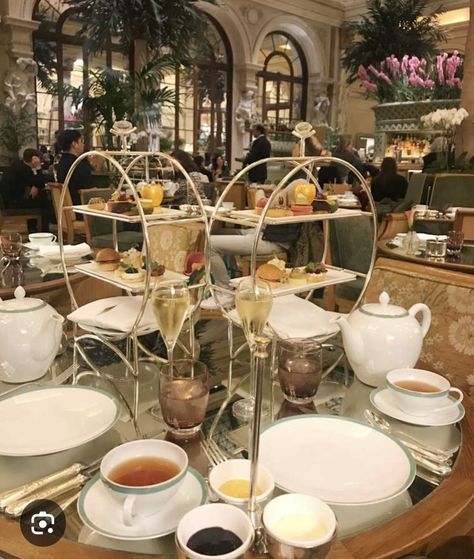 Tea At The Plaza, The Plaza New York, Financier Cake, The Plaza Hotel Nyc, Plaza New York, Holidays In New York, Palm Court, Chocolate Macaron, Palate Cleanser