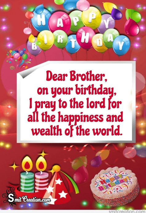 10 Best Birthday Wishes To Your Brother Birthday Wishes To Your Brother | Pleasant to be able to the blog, in this moment I'll teach you in relation t... Check more at https://cardsinvitation.juliankeenangrow.com/10-best-birthday-wishes-to-your-brother/ Happy Birthday To My Dear Brother, Happy Birthday Small Brother, Birthday Wishes For Small Brother, Unique Birthday Wishes For Brother, Happy Birthday Dear Brother, Birthday Wishes For Self, Birthday Wishes Poems, Awesome Birthday Wishes, Happy Birthday Brother Funny