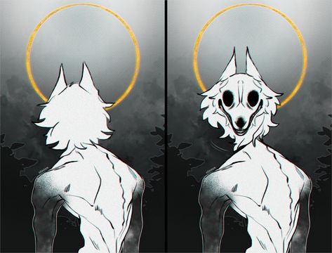 mirron sur Twitter : "the concentration of a good boy in one tweet. https://t.co/WgyW2QGbVq" / Twitter Creepy Drawings, Arte Do Kawaii, 다크 판타지, Monster Concept Art, Creature Drawings, Demon Art, Fantasy Creatures Art, Good Boy, White Dog