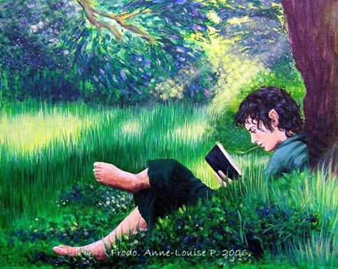 Lotr Frodo, Hobbit Art, Gandalf The Grey, Middle Earth Art, Frodo Baggins, Lotr Art, Tolkien Art, The Shire, Earth Art