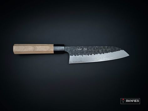 Big Hands, Meat And Vegetables, Japanese Knives, Japanese Knife, Santoku Knife, Professional Chef, High Carbon Steel, Blacksmithing, The Professional