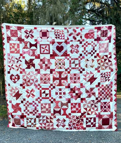 Ruby Jubilee, Bonnie Hunter, Ruby, Quilting