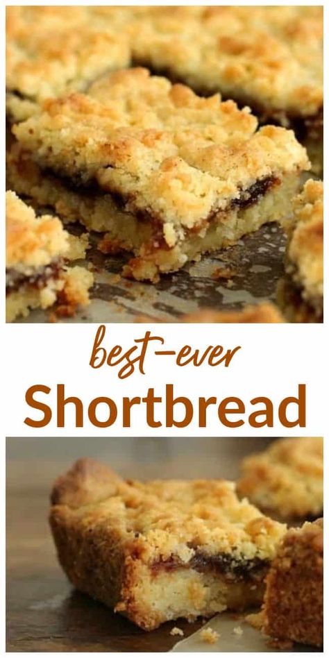 Shortbread Jam Cookies, Quince Paste, Hungarian Desserts, Shortbread Recipe, Jam Tarts, Fruit Crumble, Jam Cookies, Shortbread Recipes, Slices Recipes