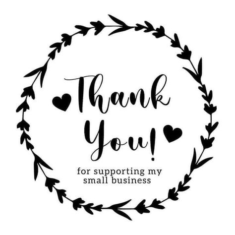 Thank You Font, Diy Gift Box Template, Small Business Quotes, Business Pictures, Mini Business Card, Small Business Cards, Sticker Printer, Business Inspiration Quotes, Small Business Planner