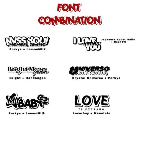 Dafont Fonts Combination, Dafont Font Combinations, Dafont Combos, Dafont Fonts Best Combinations, Font Combos Dafont, Phonto Fonts, Combo Font, Fonts Dafont, Dafont Fonts