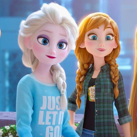 1,444 Likes, 9 Comments - Fanpage of Disneys Elsa ❄️ (@show.yourself.lovely.elsa) on Instagram: “Wreck it Ralph 2 🥰 #frozen #frozen2 #elsa #elsafrozen #elsafrozen2 #elsafan #frozen❄️ #disneyfrozen…” Elsa Show Yourself, Ralph Breaks The Internet, Show Yourself, Elsa And Anna, Wreck It Ralph, Modern Outfits, The Internet, Frozen, Indonesia