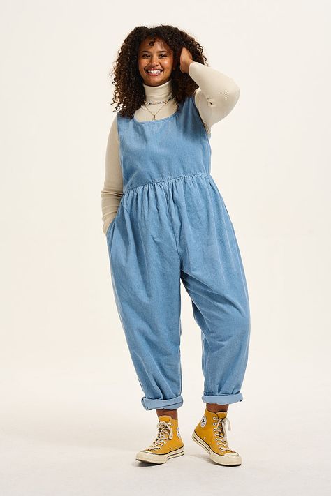 Bowie – Lucy & Yak Winter Jumpsuit Outfit, Corduroy Jumpsuit, Lucy And Yak, Squirrel Girl, Comfy Clothing, Cotton Gauze Fabric, Mum Fashion, Winter 22, Concept Clothing