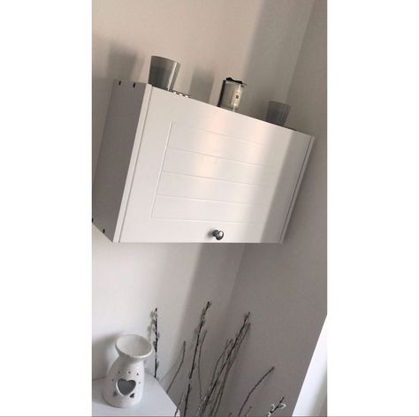 Gosford Taylor Wimpey VTBP on Instagram: “We’ve finally got something to cover that ugly fuse box 🙌🏼. If anyone wants the same sort of thing DM me and I will send you the link. . .…” Fuse Box Cover Ideas Hallway, Fuse Box Cover Ideas, House Scrapbook, Toilet Ideas, Fuse Box Cover, Taylor Wimpey, House Redesign, Downstairs Toilet, Garage Conversion