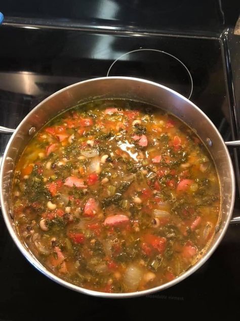 Turnip Green Soup Crockpot, Easy Turnip Green Soup, Turnip Green Soup With Conecuh Sausage, Turnip Greens Soup, Turnip Green Soup Recipe, Swamp Soup Recipe Crock Pot, Turnip Green Soup With Sausage, Turnip Soup Recipes, Swamp Soup Recipe