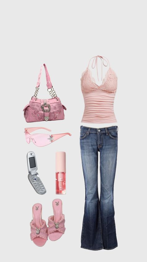 #y2k #outfitsinspo #2000s #meangirls #aestethic 2000s It Girl Aesthetic, Early 2000s Girly Outfits, Early 2000s Fashion Female, 2000s Preppy Outfits, 2000's Outfits Halloween, Popular Girl Outfits 2000s, Y2k Butterfly, 00s Fashion Trends Early 2000s, 90s 2000s Fashion Outfits